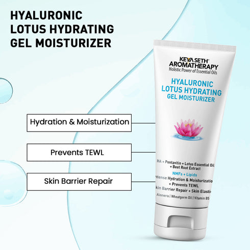 Keya Seth Aromatherapy Hyaluronic Lotus Hydrating Gel Moisturizer