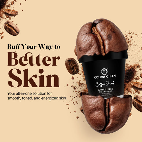 Colors Queen Coffee Scrub | 280 Gram