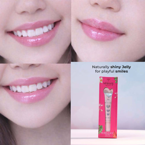 Whimsy Beauty Heart Lip Jelly -Bubblegum (Pink)
