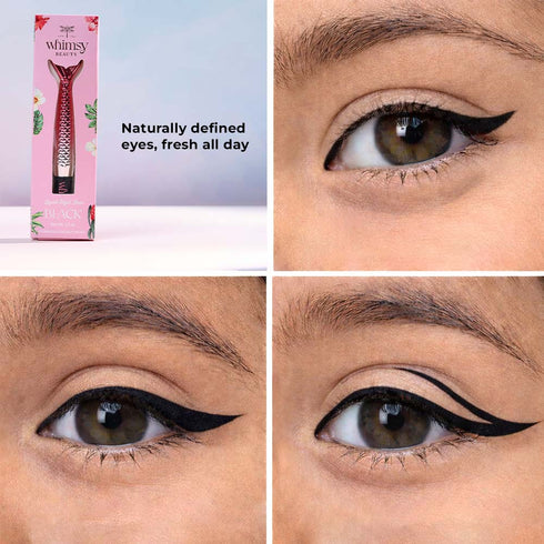 Whimsy Beauty Mermaid Liquid Kajal Liner- Black
