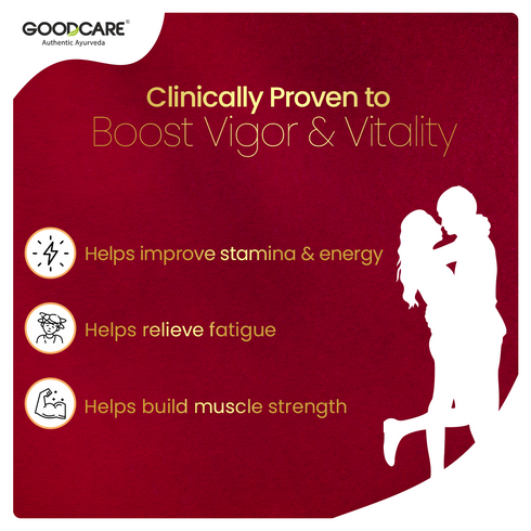 Goodcare Vigor-100 Stamina Combo Vitality Oil & Capsules for Strength & Endurance