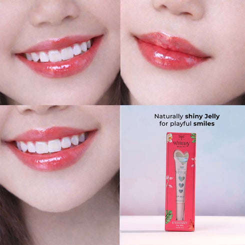 Whimsy Beauty Heart Lip Jelly - Rasberry (Red)