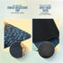 Wiselife PU & Natural Rubber Yoga Mat - 6mm Starry Night