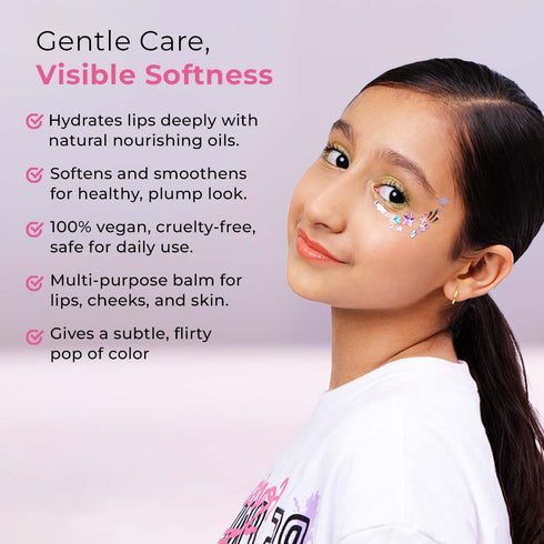 Whimsy Beauty Pixie Pout- Lip Balm (Pink)
