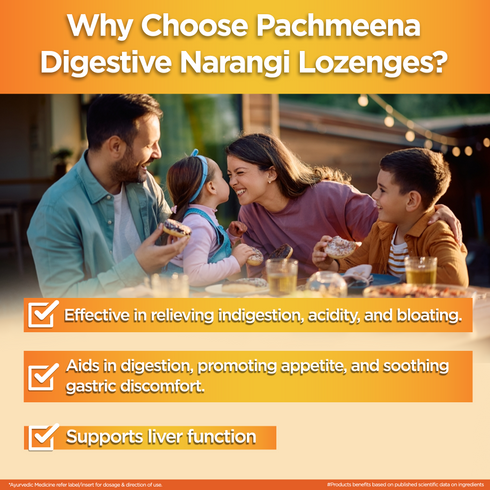 Multani Pharmaceuticals Limited Multani Pachemeena Narangi Lozenges Useful for Digestive & Flatulence