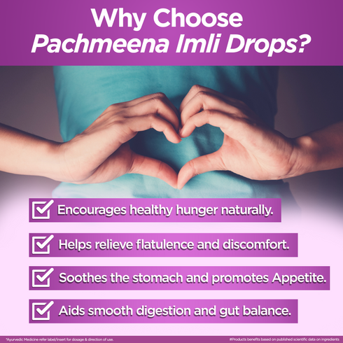 Multani Pharmaceuticals Limited Multani Pachmeena IMLI Drops for Support Digestion & Reduces Gas & Bloating