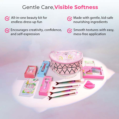 Whimsy Beauty Love Vanity Beauty Kit For Kids & Teens
