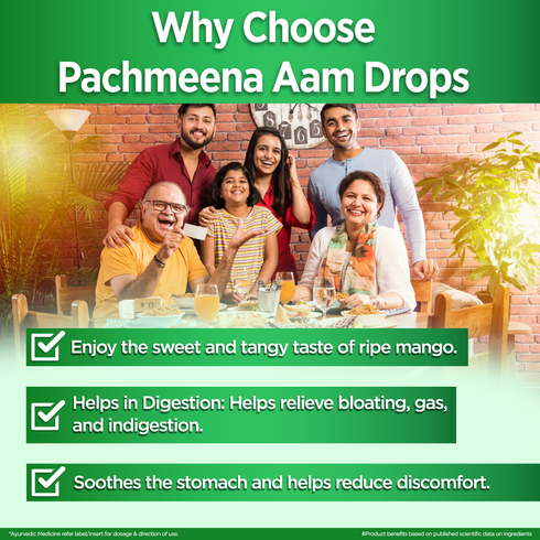 Multani Pharmaceuticals Limited Pachmeena Aam Digestive Care Drops Useful for Digestive & Flatulence