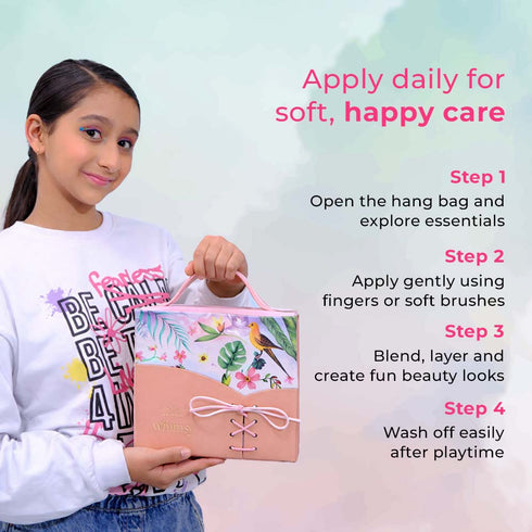 Whimsy Beauty Pretty Hang Bag Beauty Kit For Kids & Teens