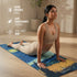 Wiselife PU & Natural Rubber Yoga Mat - 6mm Starry Night