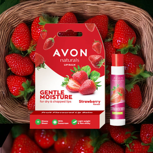 Avon Naturals Lip Balm | Strawberry