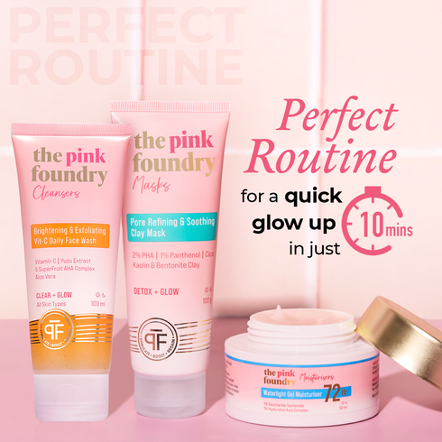 The Pink Foundry The Glow Up Gift Set
