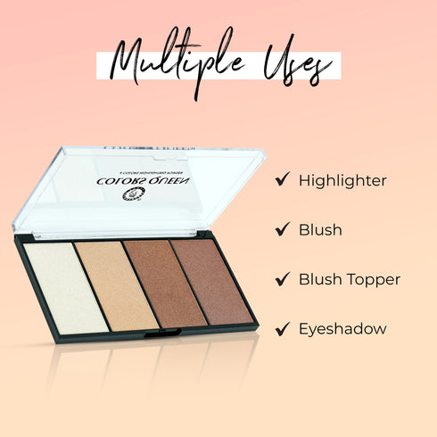 Colors Queen 4 Color Highlighting Powder | 32 Gram