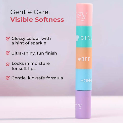 Whimsy Beauty 4-in-1 Mini Lip Gloss