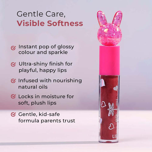 Whimsy Beauty Mauve Pop Lip Gloss