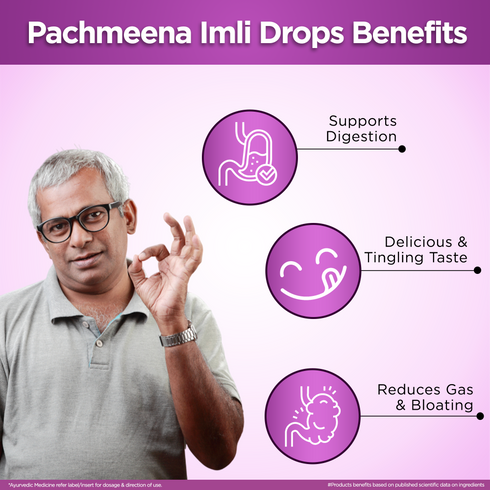 Multani Pharmaceuticals Limited Multani Pachmeena IMLI Drops for Support Digestion & Reduces Gas & Bloating