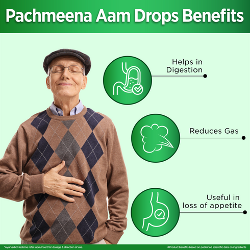 Multani Pharmaceuticals Limited Pachmeena Aam Digestive Care Drops Useful for Digestive & Flatulence