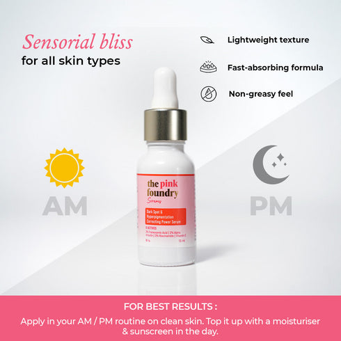 The Pink Foundry Mini Dark Spot & Hyperpigmentation Correcting Power Serum