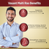 Multani Pharmaceuticals Limited Multani Vasant Malti Ras with Gold used for coughs colds fevers and general weakness