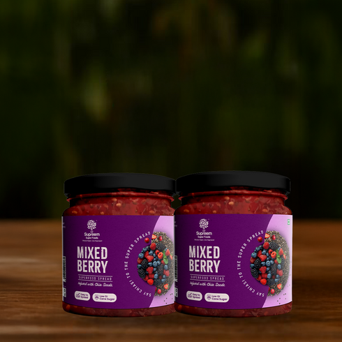 Supreem Super Foods Mixed Berry With Chia Seeds