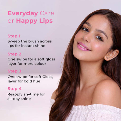 Whimsy Beauty Pink Sparkle Lip Gloss