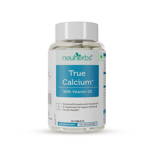 Neuherbs True Calcium 1000mg With Natural Vitamin D3