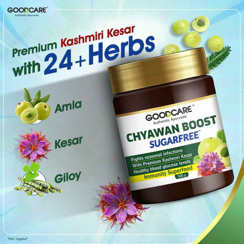 Goodcare Wild Forest Honey & Chyawan Boost A Natural Health Combo