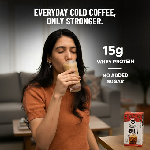 Sleepy Owl Coffee Classic Protein Cold Coffee Powder Pack of 2