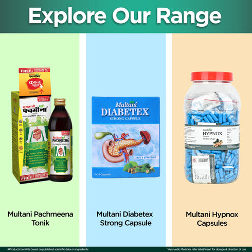 Multani Pharmaceuticals Limited Multani Hypnox Capsule Useful for Anxiety & insomnia