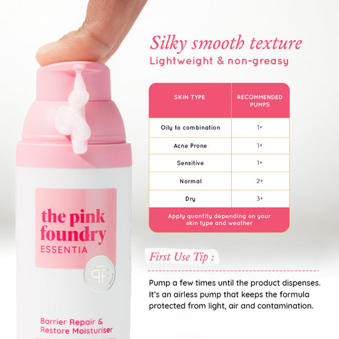 The Pink Foundry Barrier Repair & Restore Moisturiser