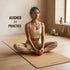 Wiselife Cork & Natural Rubber Yoga Mat