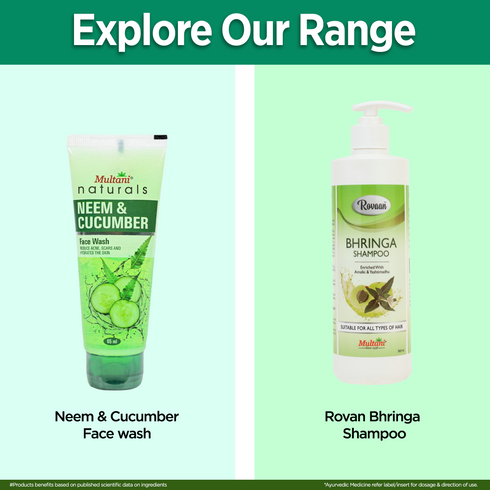Multani Pharmaceuticals Limited Rovaan Neem & Aloe Vera Face Wash Prevents Pimple For All Skin Type