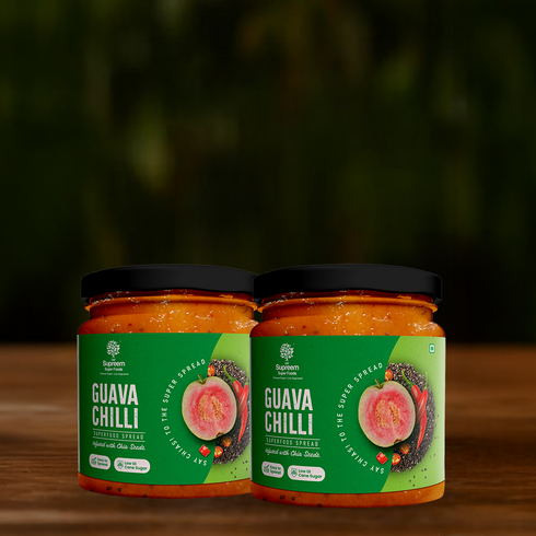 Supreem Super Foods Guava Chilli With Chia Seeds