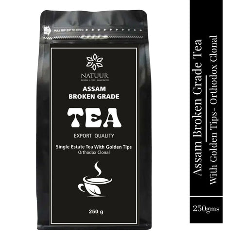 Natuur Premium Assam Broken Grades Tea Leaves