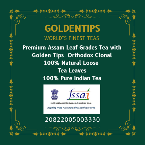 Natuur Pure Single Estate Assam Tea Leaves