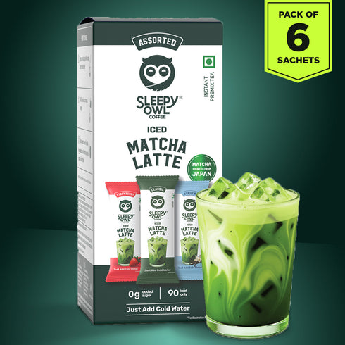 Sleepy Owl Coffee Assorted Iced Matcha Premix