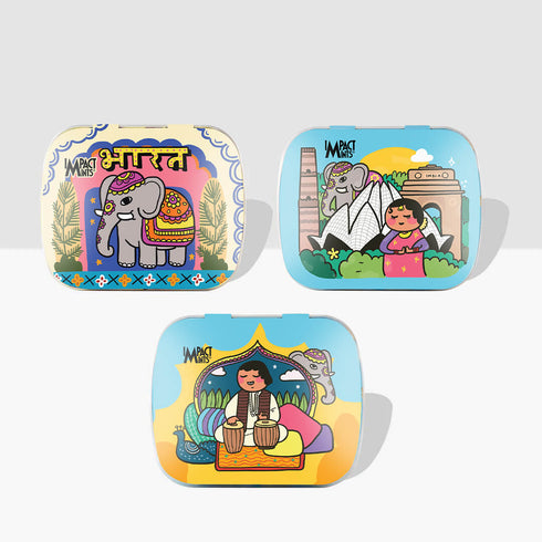 Impact Mints Neha Doodles Edition Pack of 3
