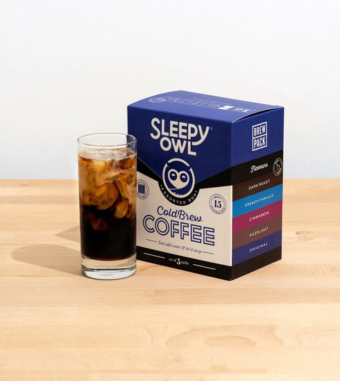 Sleepy Owl Coffee Cold Brew Packs / Assorted