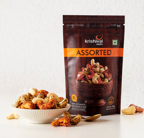 Krishival Assorted Cashew 500gm