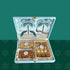 Kamdhenu Mishti Assorted Ladoos & Dry fruit gifting box Peacock light blue