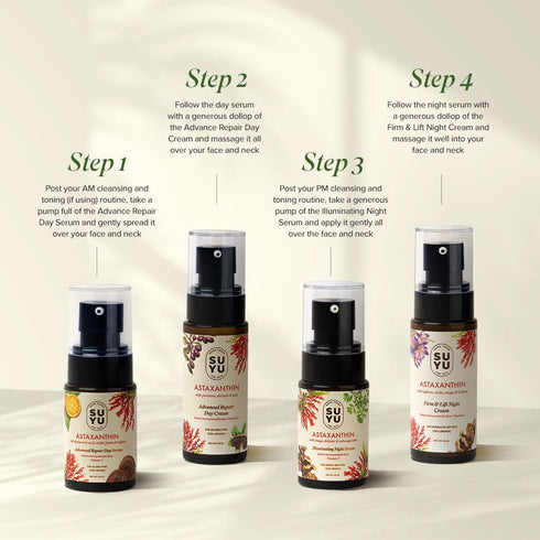 Suyu India Astaxanthin AM PM Regime