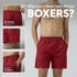 XYXX Ultra-Breathable Cotton Boxer Shorts - Starry Maroon