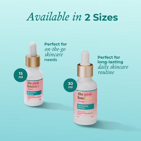 The Pink Foundry Super Clarifying 12% Niacinamide Face Serum