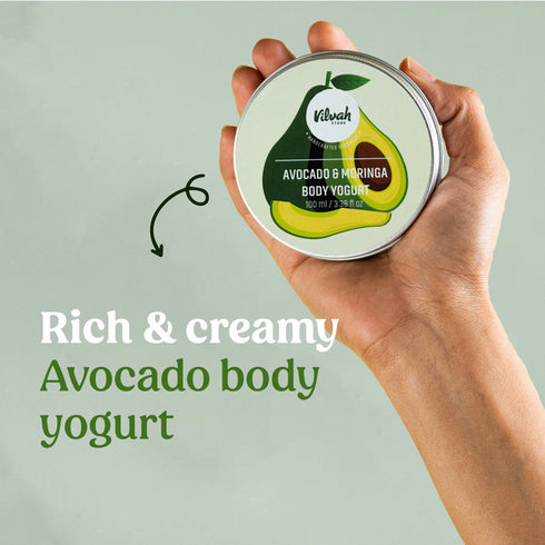 Vilvah Store Body Yogurt Avocado and Moringa