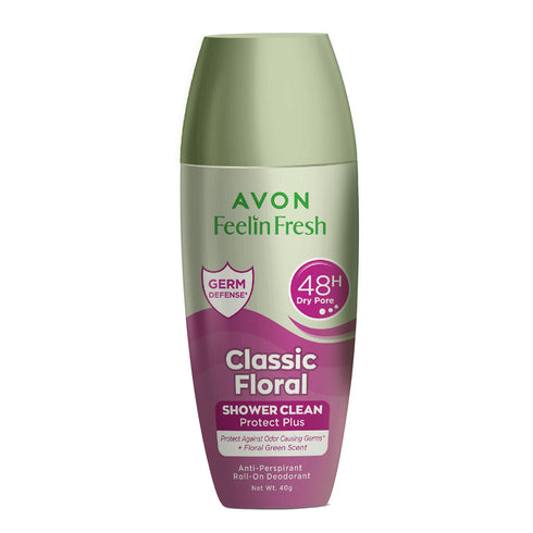 Avon Feelin Fresh Classic Floral Anti| Perspirant Roll| On Deodorant