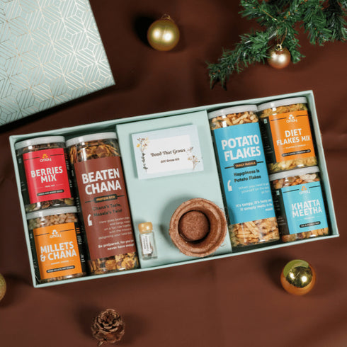 Omay Foods Awesome Grow Kit New Years Gift Box