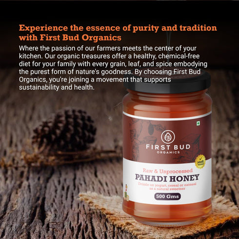 First Bud Organics First Bud Organics Pahadi Honey 250 gms