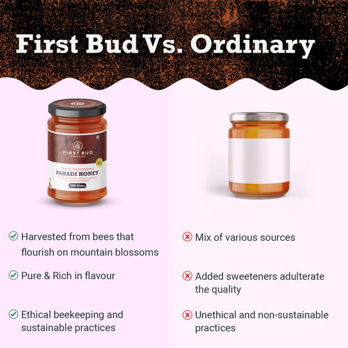 First Bud Organics Pahadi Honey