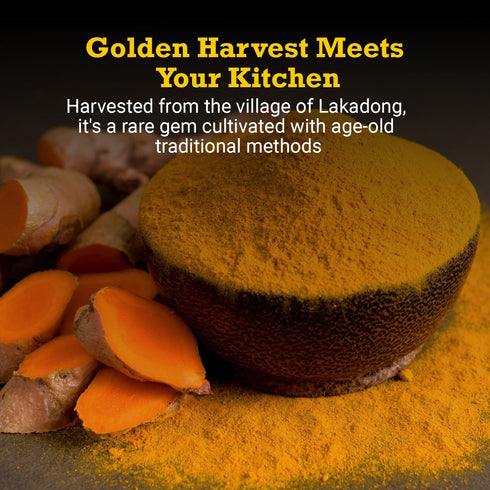 First Bud Organics Lakadong Turmeric Powder