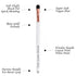 Boujee Beauty Flat Base Small Blending Brush B214